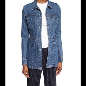 ACNE Studios Denim Vintage Gwen Jacket Size 38